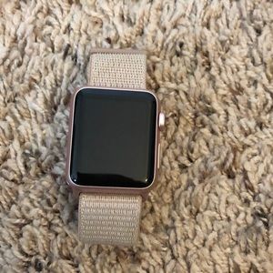 Rose gold Apple Watch series 1